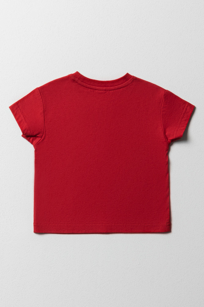 Short Sleeve T-Shirt Red (3)