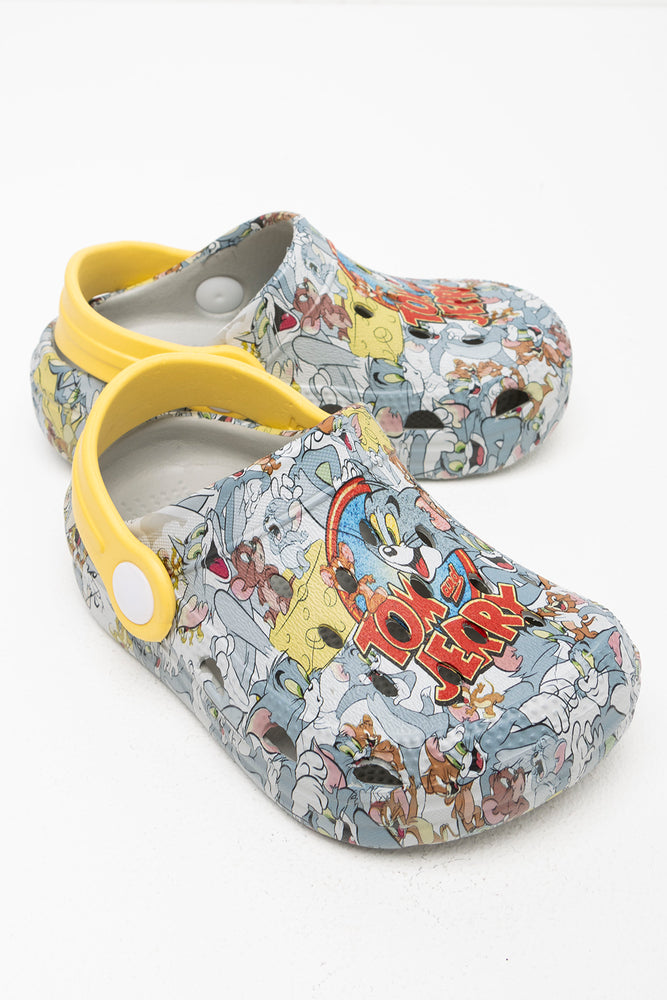 Tom & Jerry Clog Grey