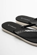 Diamante Flip Flop Black (3)