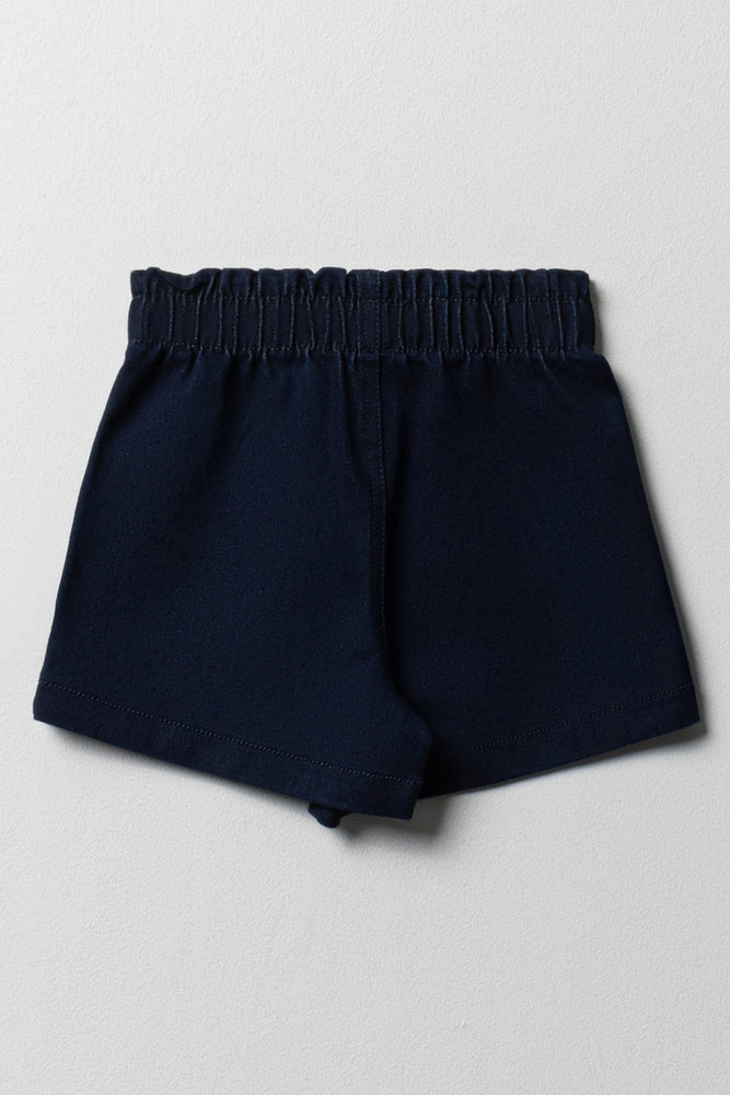 Pull In Denim Shorts Navy | Bottoms & Jeans | Ackermans
