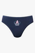3 Pack Bikini Panties Black, Grey And Pink (4)