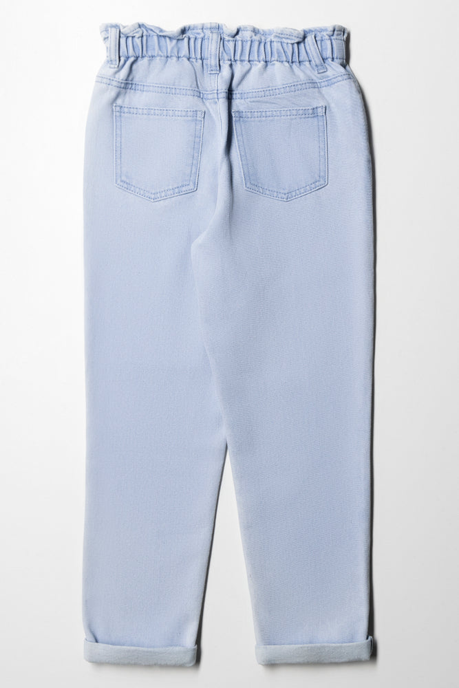 Frozen Paperbag Denim Light Wash (2)