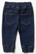 Jogger Denim Jeans Dark Blue (3)