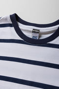 Stripe Short Sleeve T-Shirt White (1)