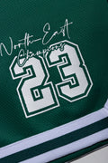 Basketball Knit Shorts Green (1)