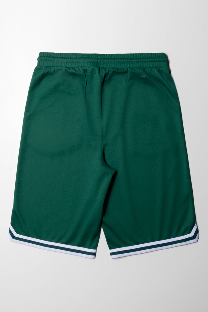 Basketball Knit Shorts Green (2)