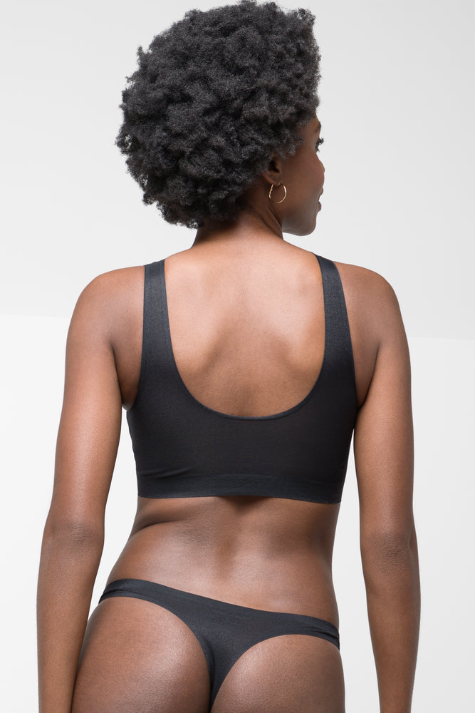 2 Pack Bonded Thongs Black & Light Brown (3)