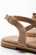 Diamante Thong Sandal Natural (3)