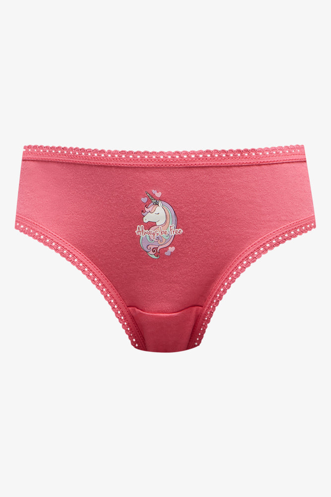 7 Pack Unicorn Bikini Panties Multi (7)