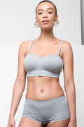 Seam-Free Multiway Bra Grey