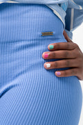 Seamless Cycle Shorts Blue (3)