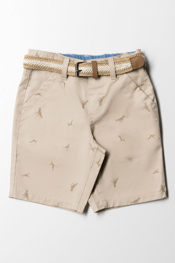 Chino Shorts With Belt