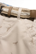 Chino Shorts With Belt (1)