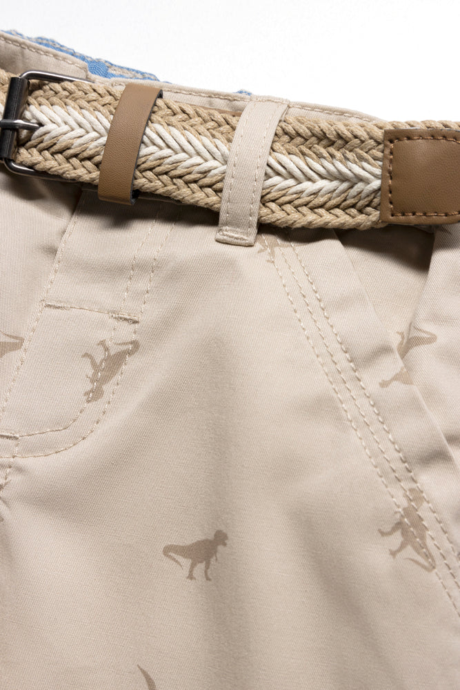 Chino Shorts With Belt (1)