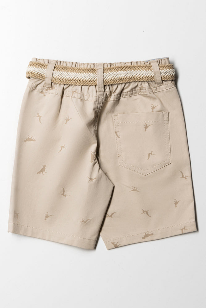 Chino Shorts With Belt (2)