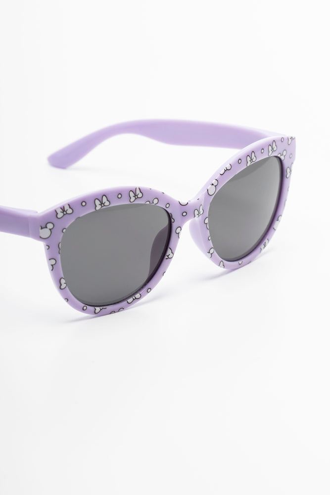 Minnie Mouse Peak Cap & Sunglasses Set Blue (2)