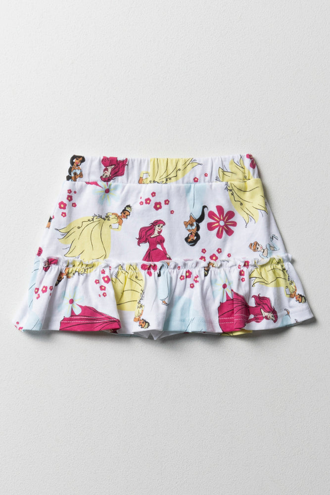 Disney Princesses Skort White