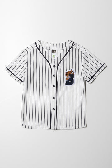 Baseball Short Sleeve T-Shirt White