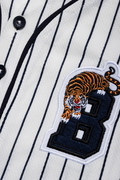 Baseball Short Sleeve T-Shirt White (1)