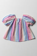 Stripe Bow Top Multi (2)