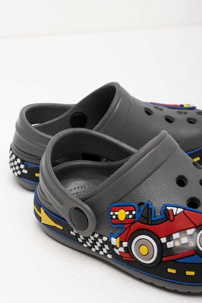 Car Light Up Clog Grey (3)