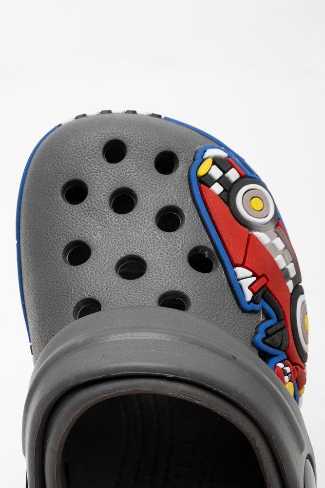 Car Light Up Clog Grey (4)