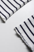 Stripe Leggings Navy & White (2)