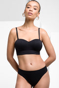 Seam-Free Multiway Bra Black