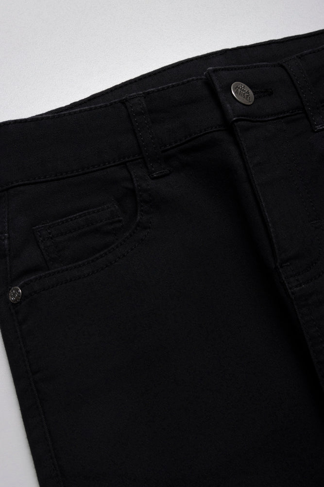Pink Angel Skinny Denim Black (1)