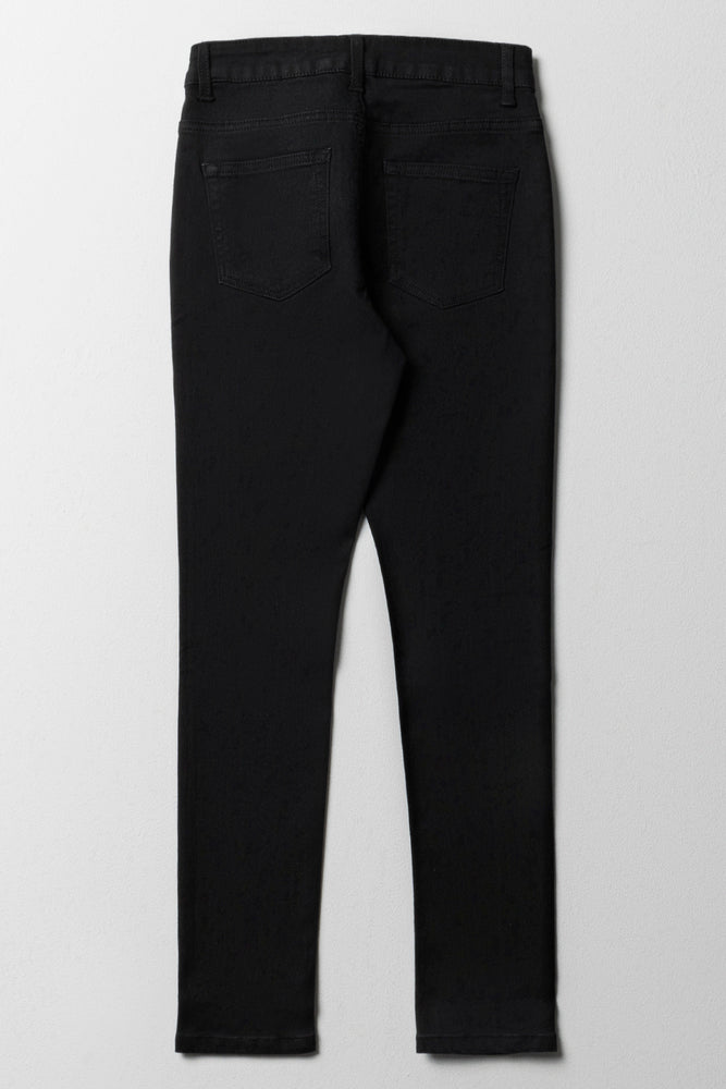 Pink Angel Skinny Denim Black (3)