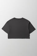 Spice Girls Boxy Short Sleeve T-Shirt Dark Grey (2)