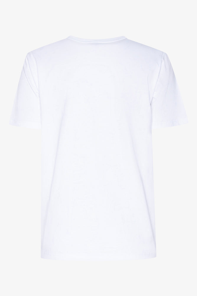 Rose Short Sleeve T-Shirt White
