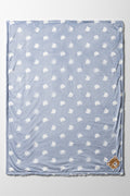 Bear Sherpa Blanket Blue (2)