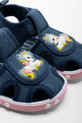Foxing Closed Sandal Denim (2)