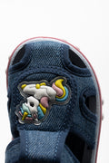 Foxing Closed Sandal Denim (4)