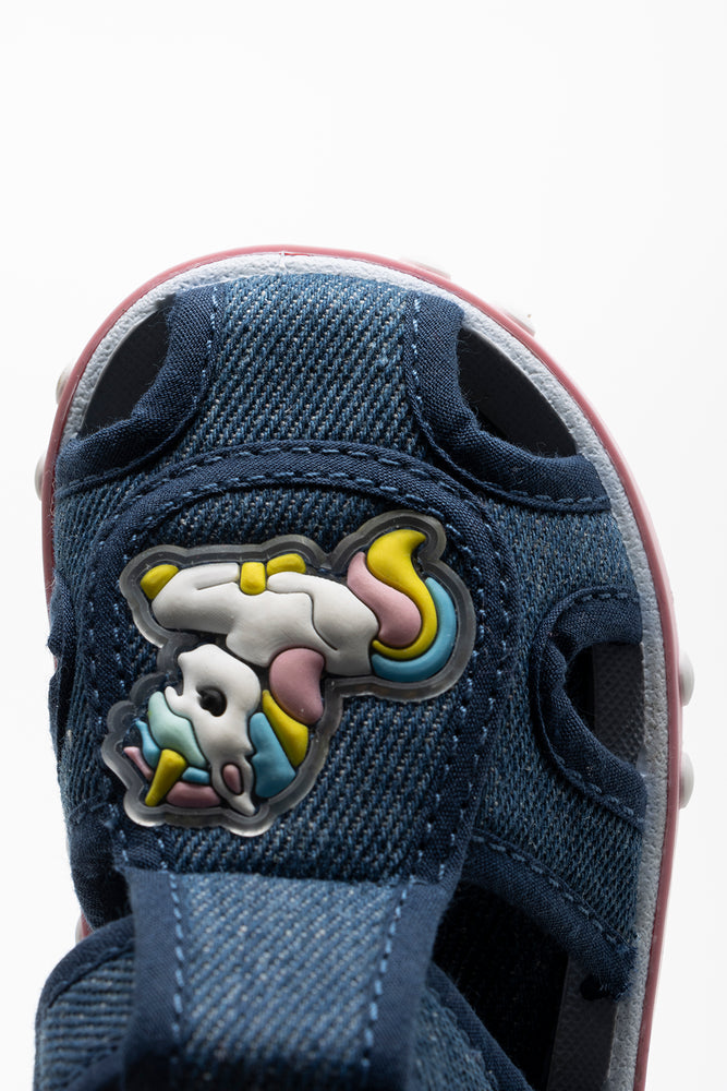 Foxing Closed Sandal Denim (4)