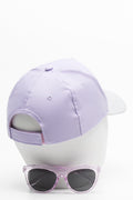 Frozen Pack Peak Cap And Sunglasses Set Lilac (1)