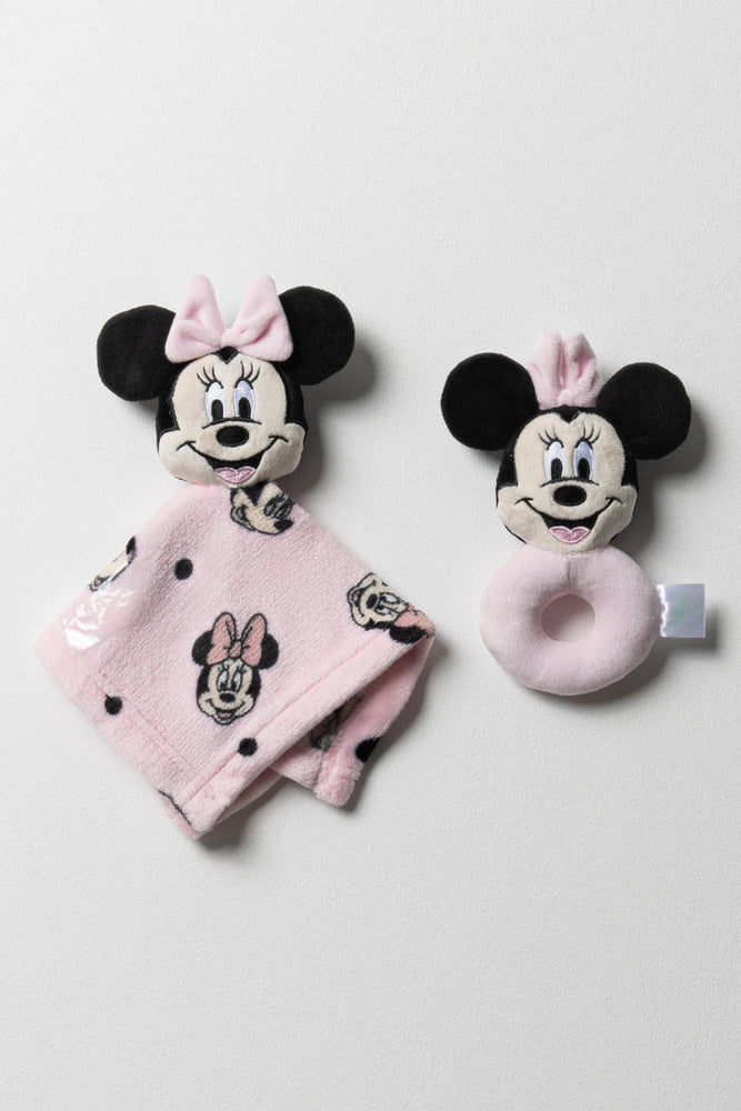 Mickey Mouse Lovie And Rattle Set
