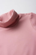 3 Pack Floral Polonecks Dark Grey, Pink & Natural (2)