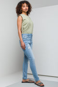 Distressed Skinny Jean Light Blue (2)