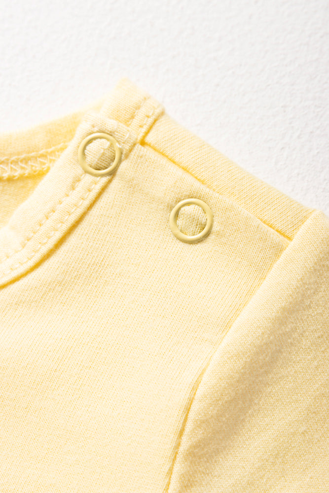 Giraffe Romper Yellow (1)