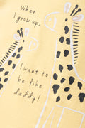 Giraffe Romper Yellow (2)