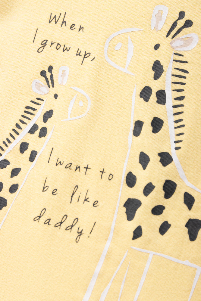 Giraffe Romper Yellow (2)