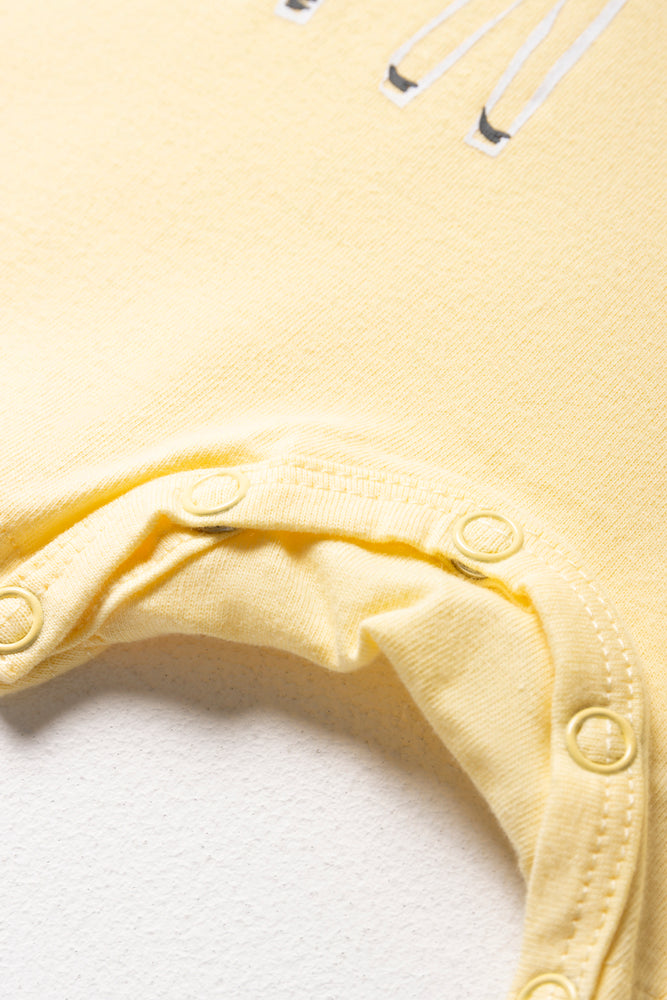 Giraffe Romper Yellow (3)