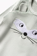 Fox Babygrow Light Green (1)