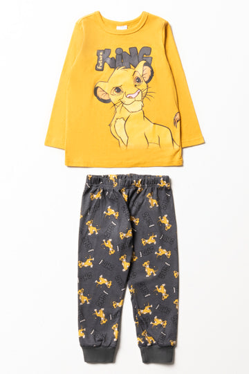 The Lion King Long Sleeve Pyjamas Yellow