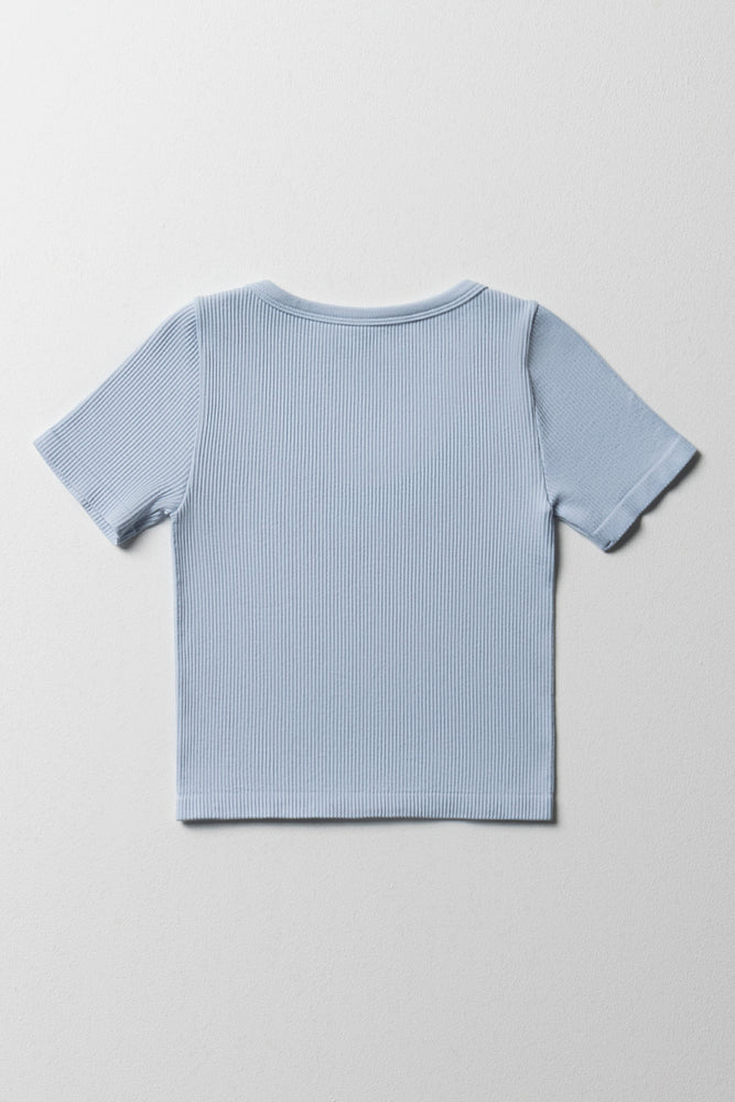 Seamfree T-Shirt Clear Sky (2)