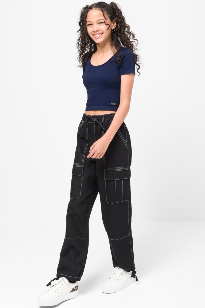 Seamfree T-Shirt Navy (1)