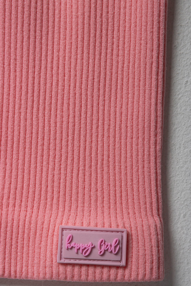 Seamless Short Sleeve T-Shirt Pink (1)