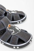 Dinosaur Sandal Grey (2)